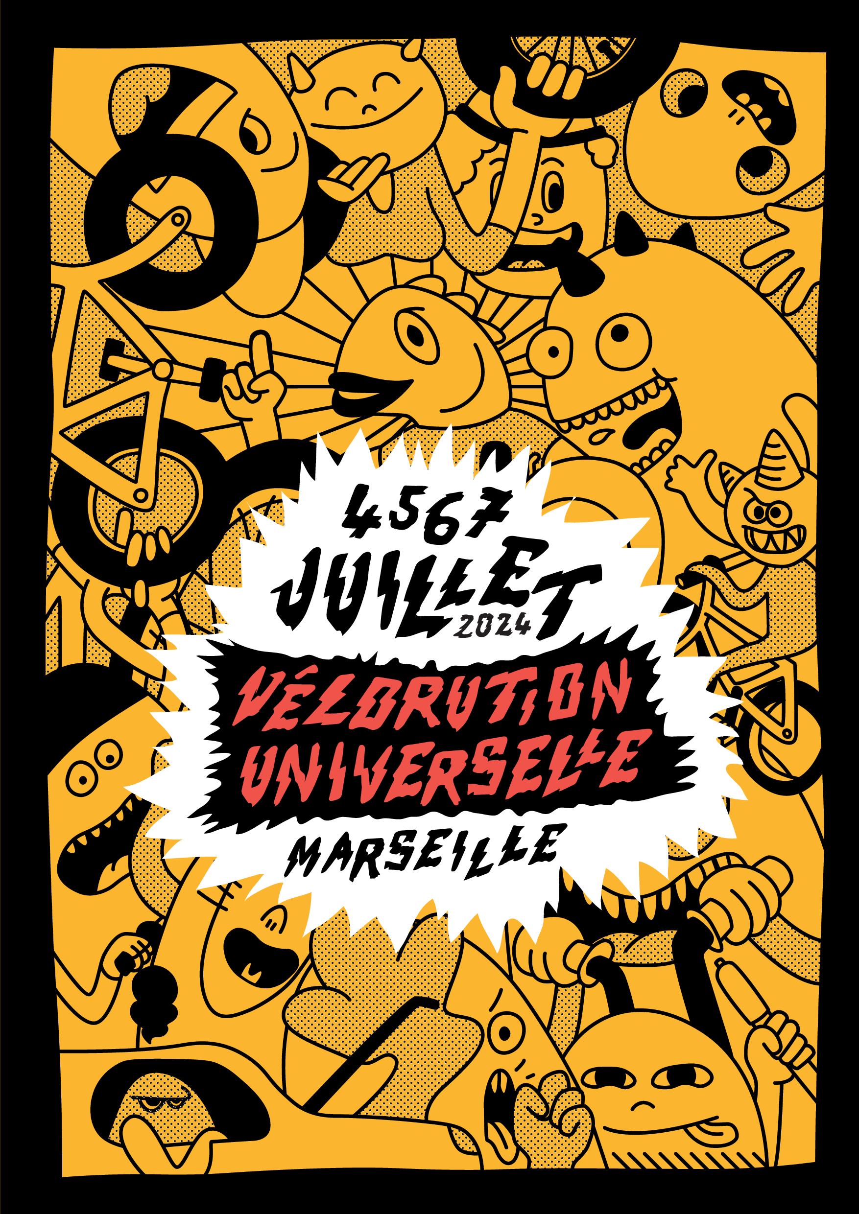 Affiche A3 jaune VU 24