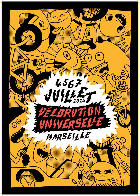 Affiche A2 VU 24 jaune
