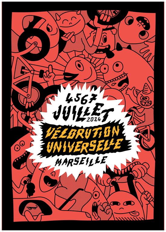 Affiche A2 VU 24 rouge