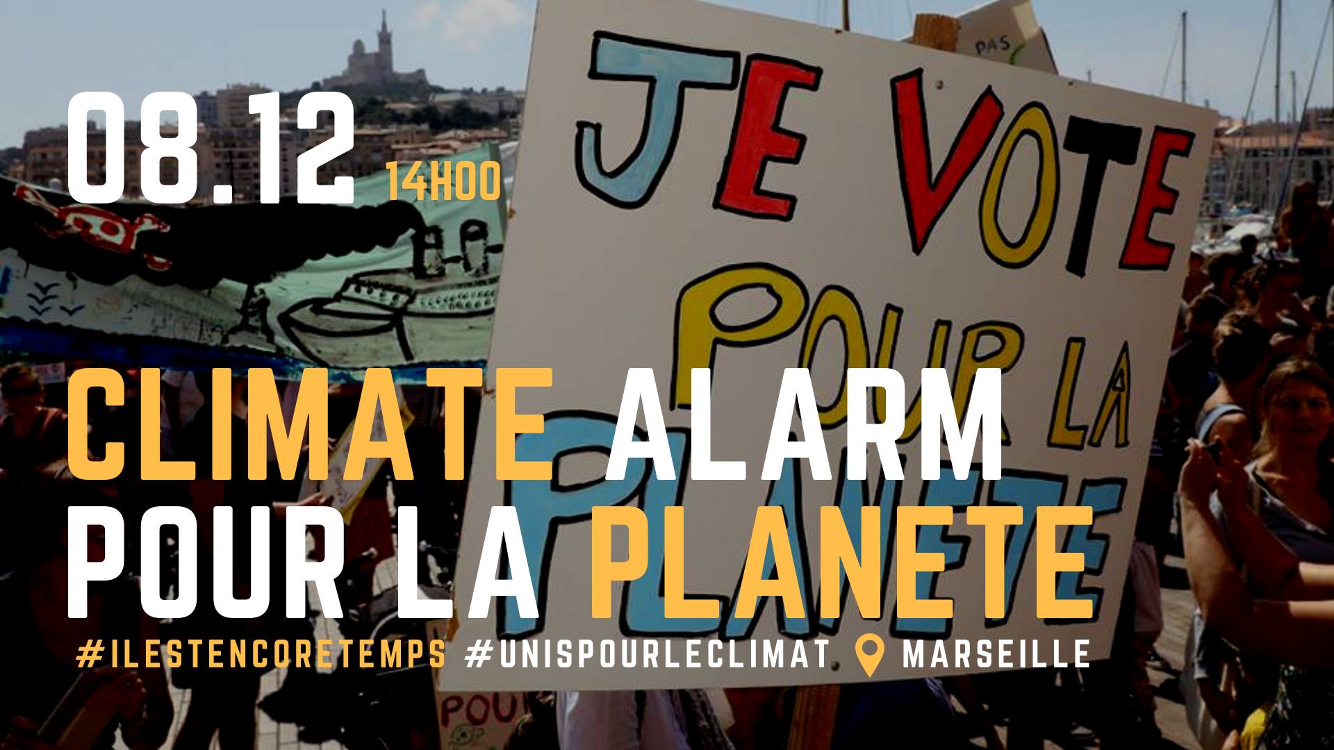 Marche pour le climat Marseille 8 décembre 2018